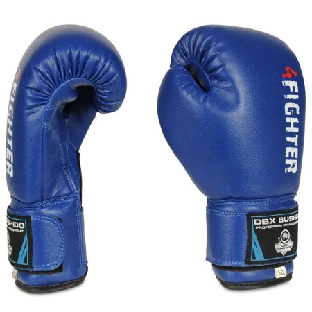 DBX Bushido Rękawice bokserskie dla dzieci 4Fighter Blue