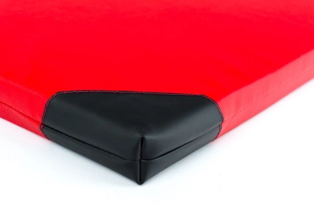 Ring Materac gimnastyczny 200 x 120 x 5 cm skaj R90 czerwony