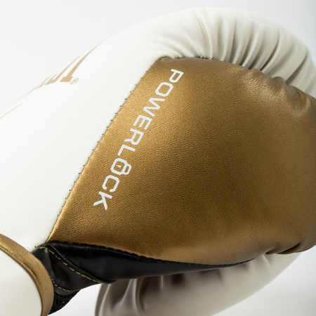 Everlast Rękawice bokserskie Powerlock 2 White/Gold
