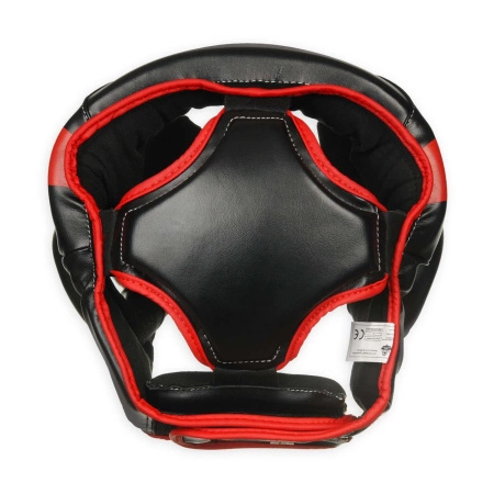 BUSHIDO Kask bokserski ARH-2190R czarno-czerwony