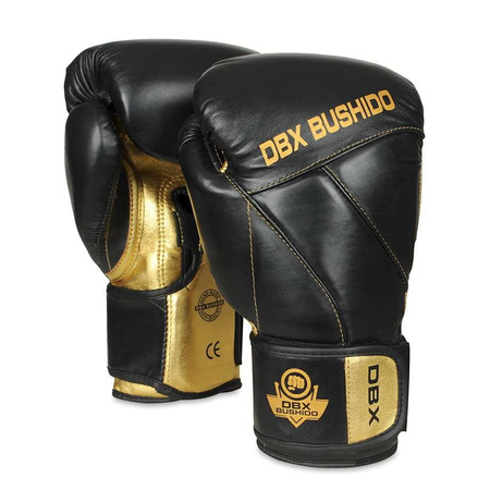 DBX Bushido Rękawice bokserskie Hammer Gold