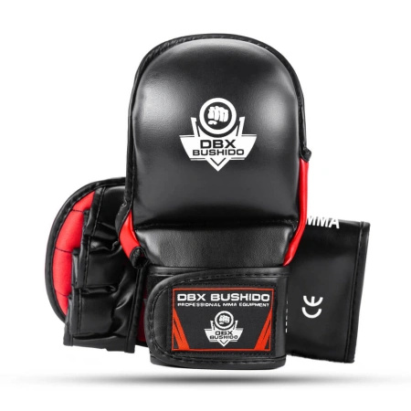 DBX Bushido Rękawice MMA sparingowe Phantom Red