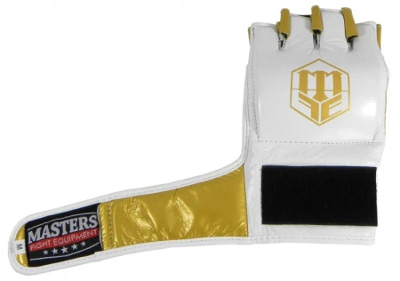 Masters Rękawice do MMA GF-WHITE