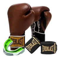 Zestaw Bokserski Pro Everlast Rękawice 1910 Classic Brown