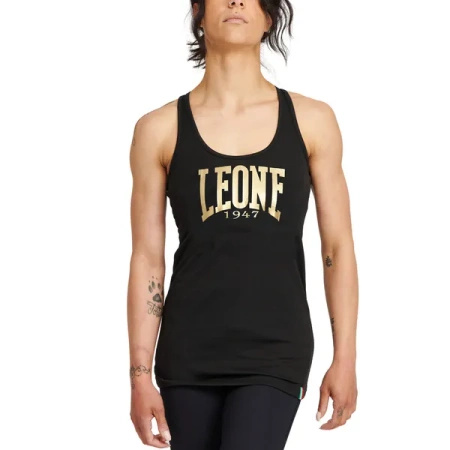 Leone Top tank damski DNA czarny