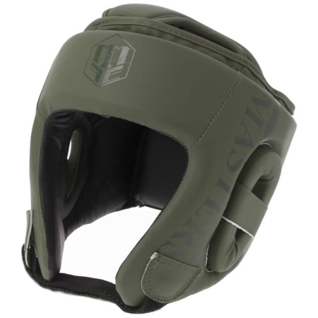 Masters Kask bokserski KTOP-PU-MATT zielony