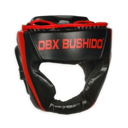 BUSHIDO Kask bokserski ARH-2190R czarno-czerwony