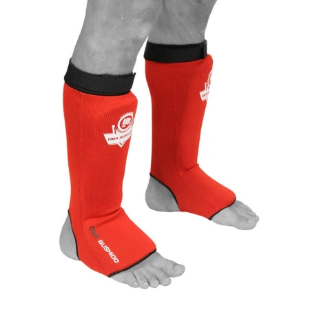 DBX Bushido Ochraniacze piszczeli Shinrage Red