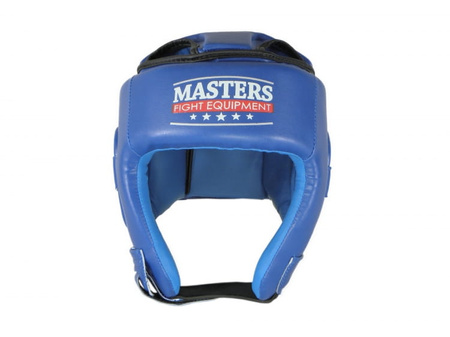 MASTERS Kask bokserski KTOP-PU niebieski
