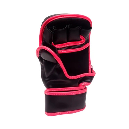 StormCloud Rękawice do MMA Lynx Sparingowe Czarno-Różowe 7oz