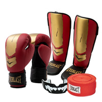 Zestaw do kickboxingu dla dzieci Everlast Prospect 2 czerwono-złoty