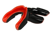 DBX Bushido Ochraniacz na zęby GelTech czarno-czerwony