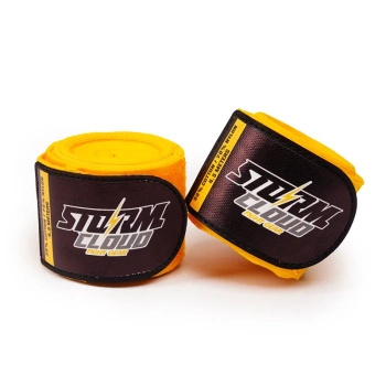 StormCloud Bandaże bokserskie HWX-R PREMIUM Zółte 4,5 m
