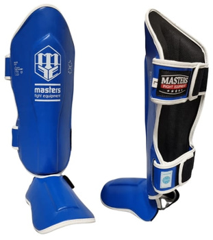 Masters Ochraniacze piszczeli i stopy NS-30 niebieskie