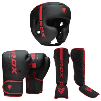 Zestaw treningowy RDX F6 czarno-czerwony