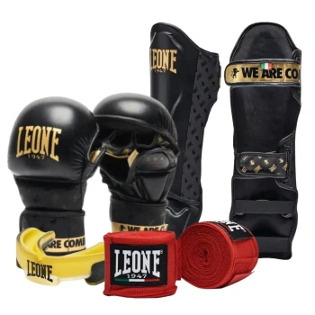 Zestaw do MMA Pro Leone DNA czarny