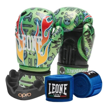 Zestaw bokserski dla dzieci Leone FLAMES