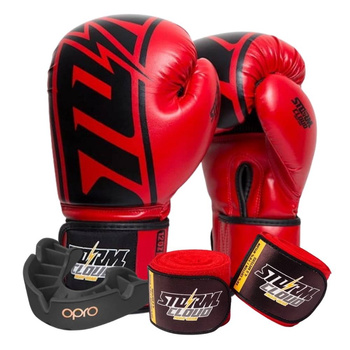 Zestaw startowy do boksu StormCloud Bolt 2.0 Czerwone